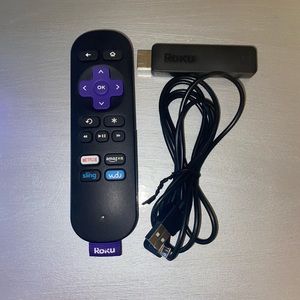 Roku streaming stick and remote